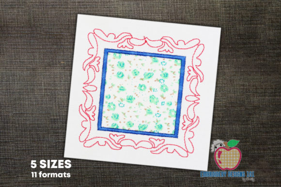 A Designer's Review of the Decorative Square Applique Frame