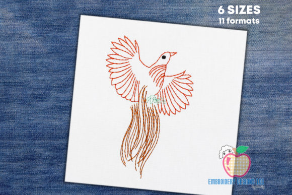 A Designer's Take: Birds of Paradise Line Art