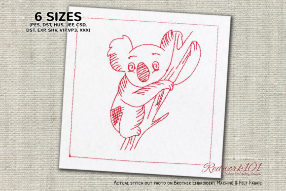 A Designer’s Review: Baby Koala Embroidery for Personalized Gifts