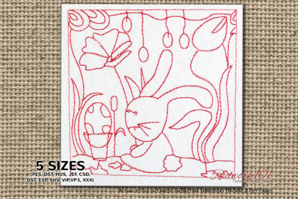 A Designer’s Review of the Easter Egg & Bunny Lineart