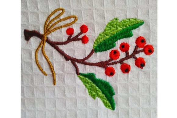 A Professional Designer's Review of the Holly Embroidery File