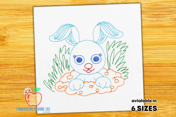 A Professional's Review: Creative Fabrica's Cute Easter Bunny Embroidery