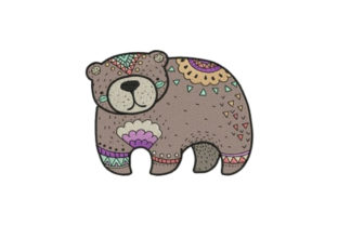 An Embroidery Designer's Review of the Decorated Bear Design