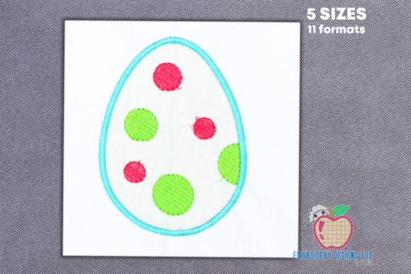 Decorative Easter Egg Applique: A Seller's Creative Review