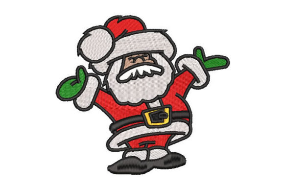 Merry Santa Claus: A Business-Focused Embroidery Design Review